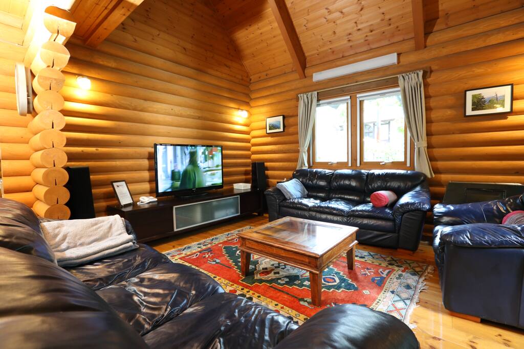 Spacious Living Area with Vaulted Ceilings
