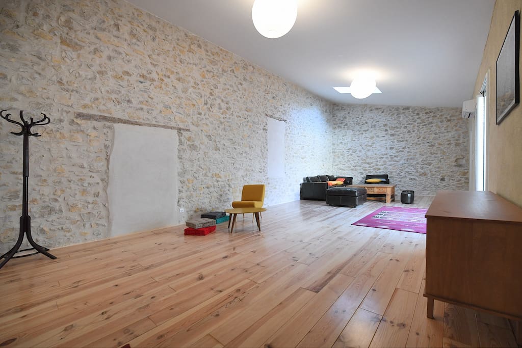 Un large espace de vie...