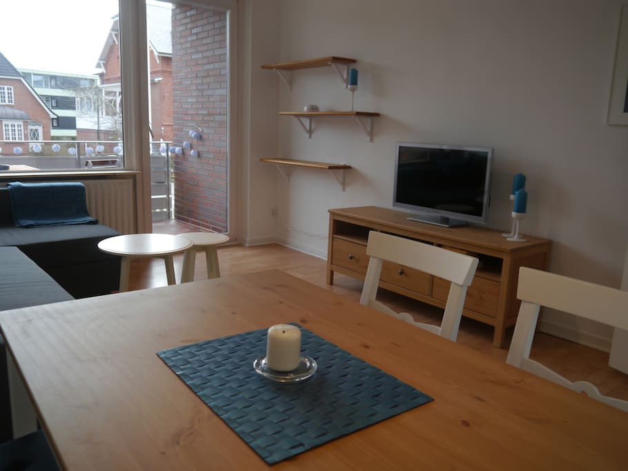 Wohnzimmer mit Blick nach Süden
