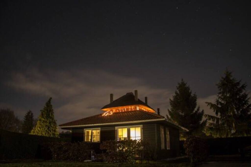 De hooiberg bij avond !
