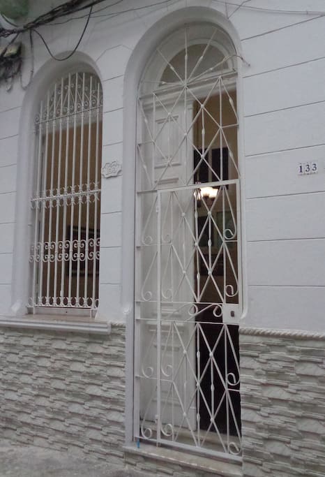 Entrada a la casa