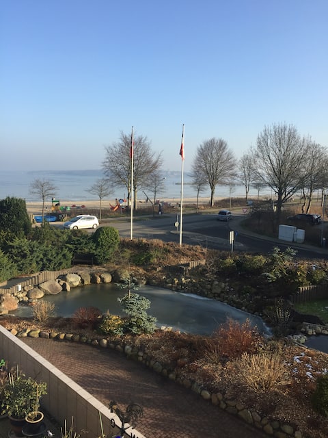 Beautiful apartment near Flensburg right on the beach!
