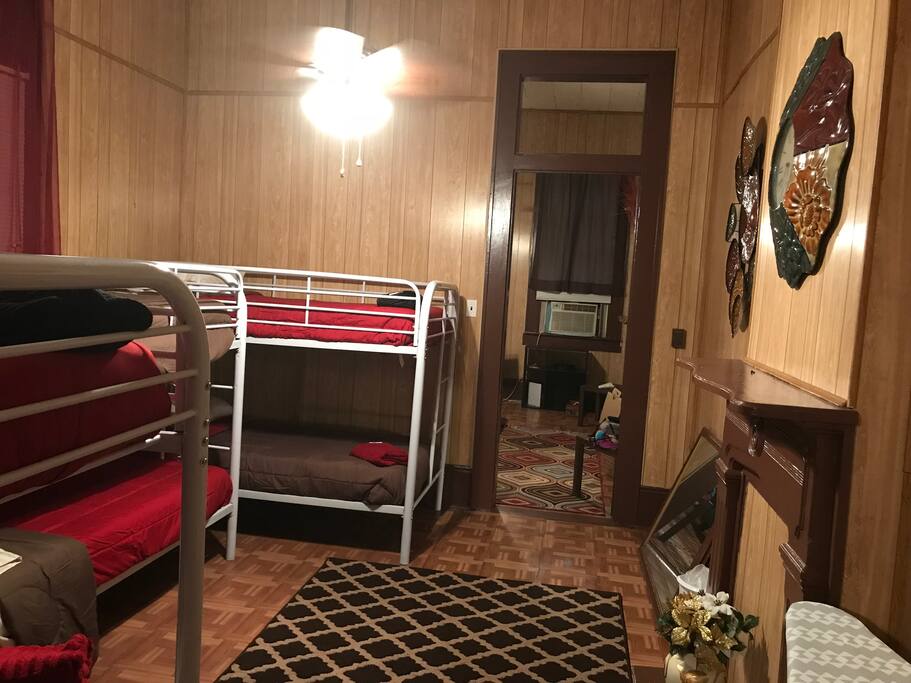 Bunkbeds are charge per night per person