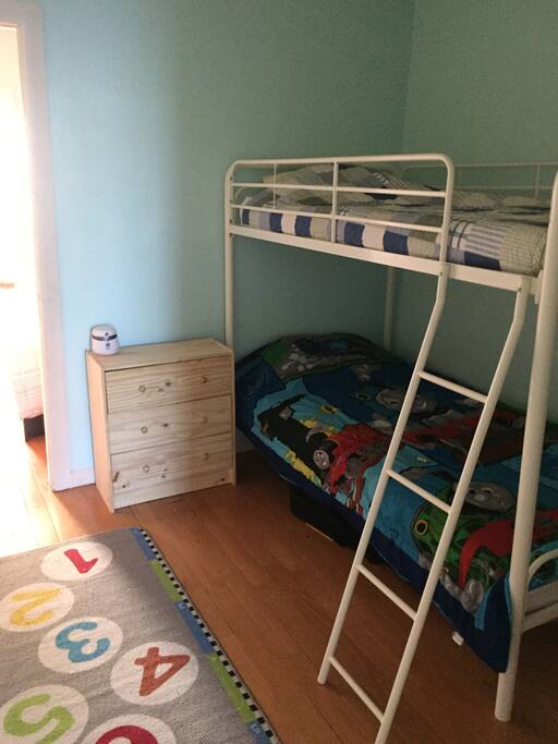 bedroom with bunkbeds