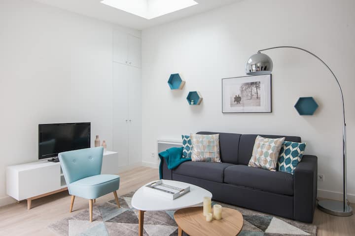 Scandinave, 2 Chambres Terrasse Privée Paris 15ème - Paris 16e Arrondissement