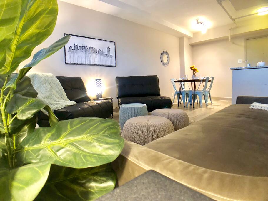 Our open floor plan allows you to laugh and hang out with your favorite people while making memories that last a lifetime!