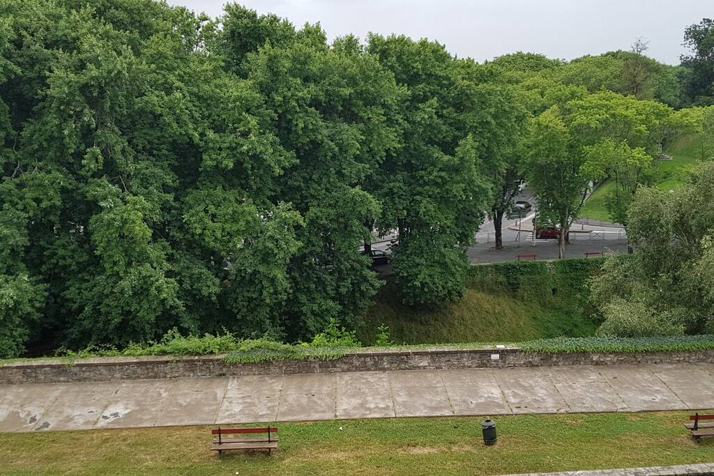 Vue de la salle à manger