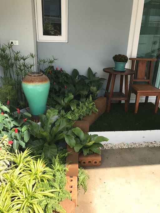 Smoking area