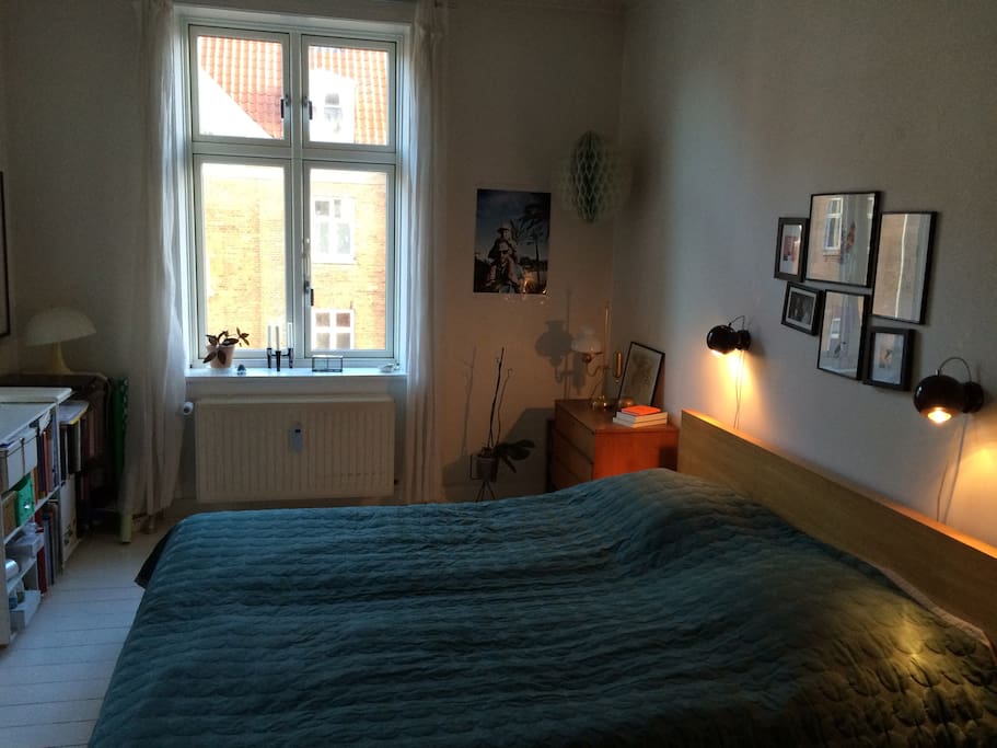 Stor dobbeltseng.