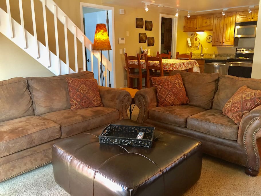 Comfortable seating in living area
