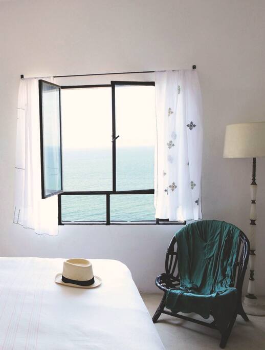 Vue mer depuis toutes les chambres !