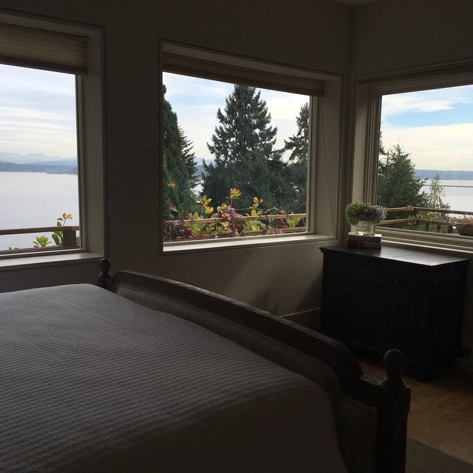 Amazing views from the bedroom!