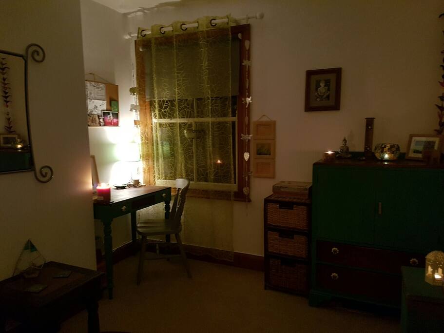Cosy bedroom with sofa bed