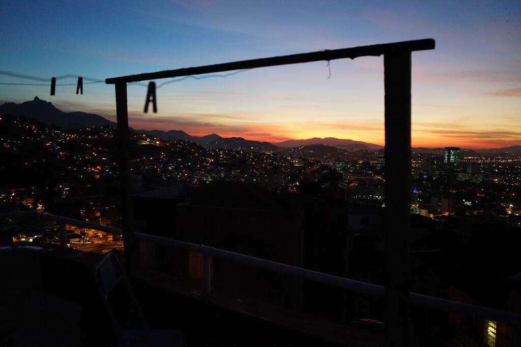 The sunset