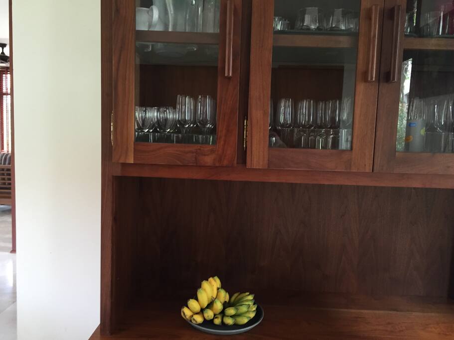 Well-equipped bar