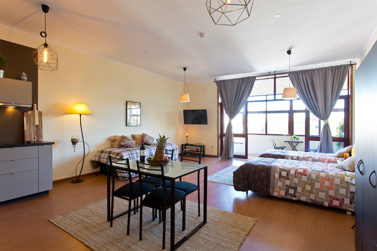 Host Wise - Comfy Bright Flat w/ Balcony
