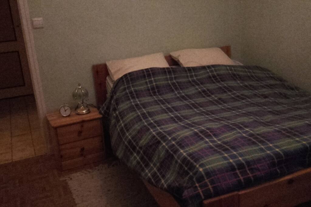 chambre, lit deux personne