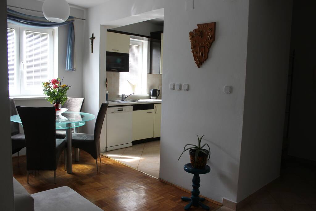 entrance into main area