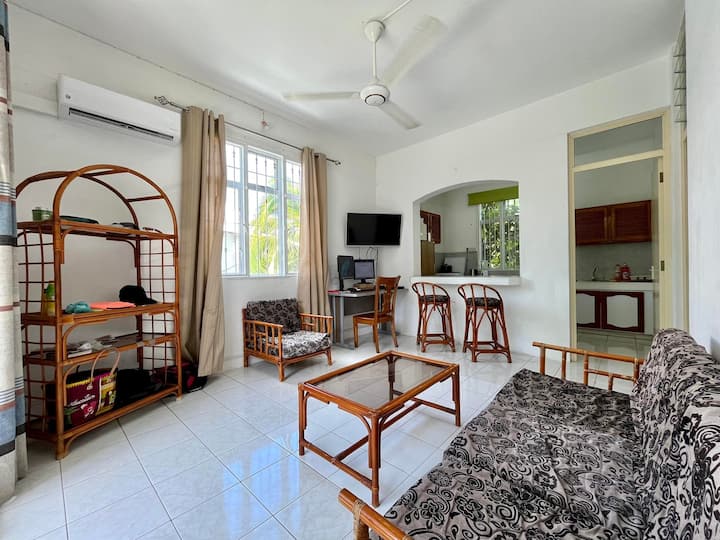 Lovely 1 Bedroom Apartment 150 Meters To The Beach - Mauritius