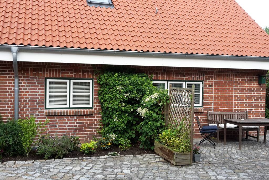 Ferienhaus Hofseite