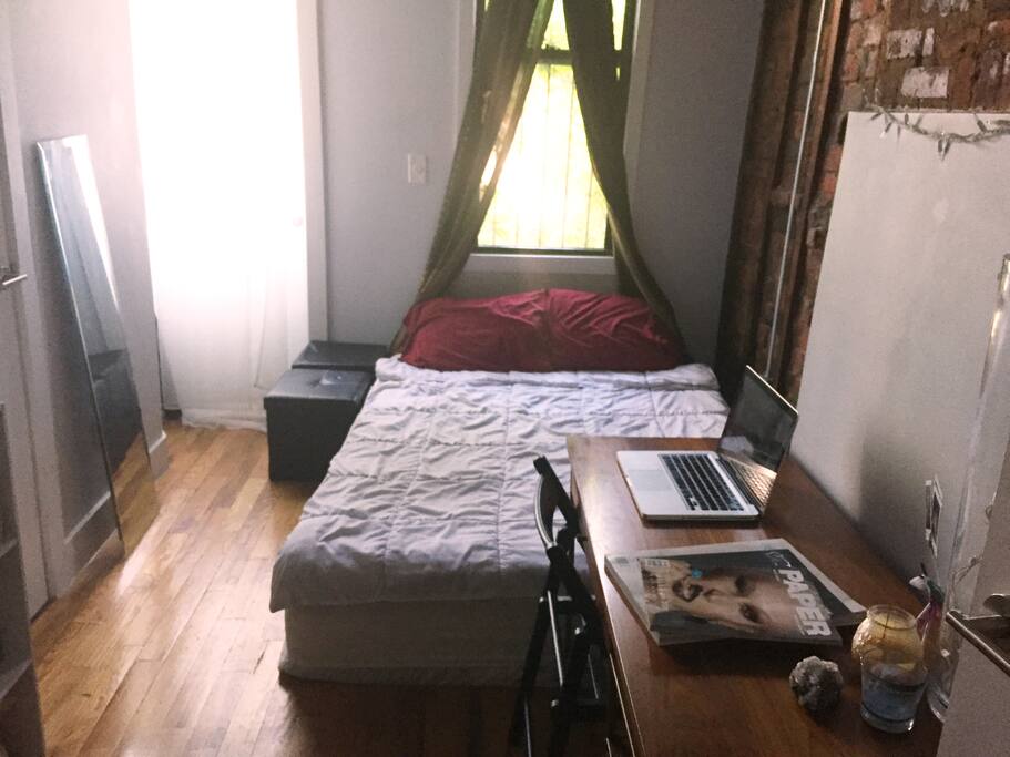 Front view of room