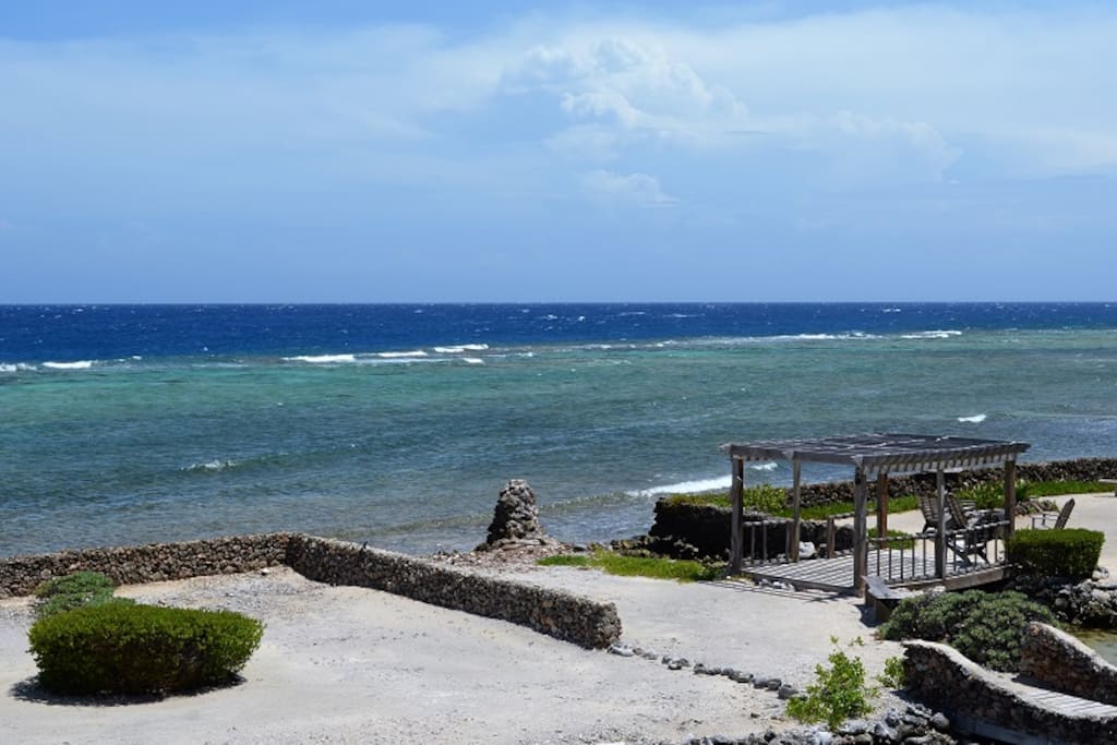 Ocean view from Beyond Paradise's porch