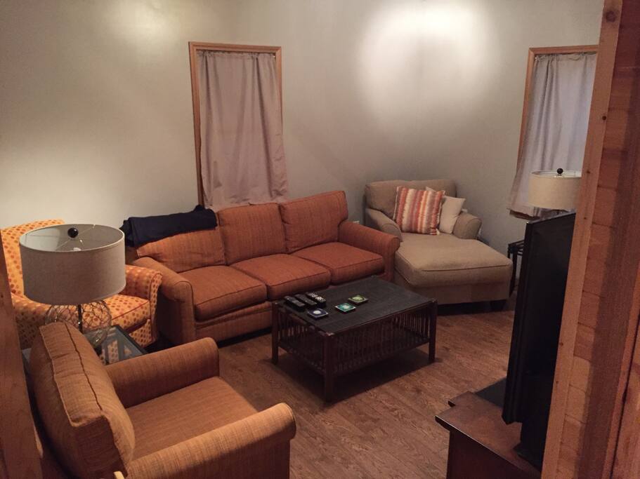 Spacious living room