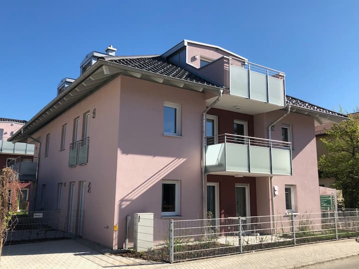 Neue Ferienwohnung Im Ortskern Waging Am See, Chiemgau (60qm), Neubau, Mit W-lan - Traunstein