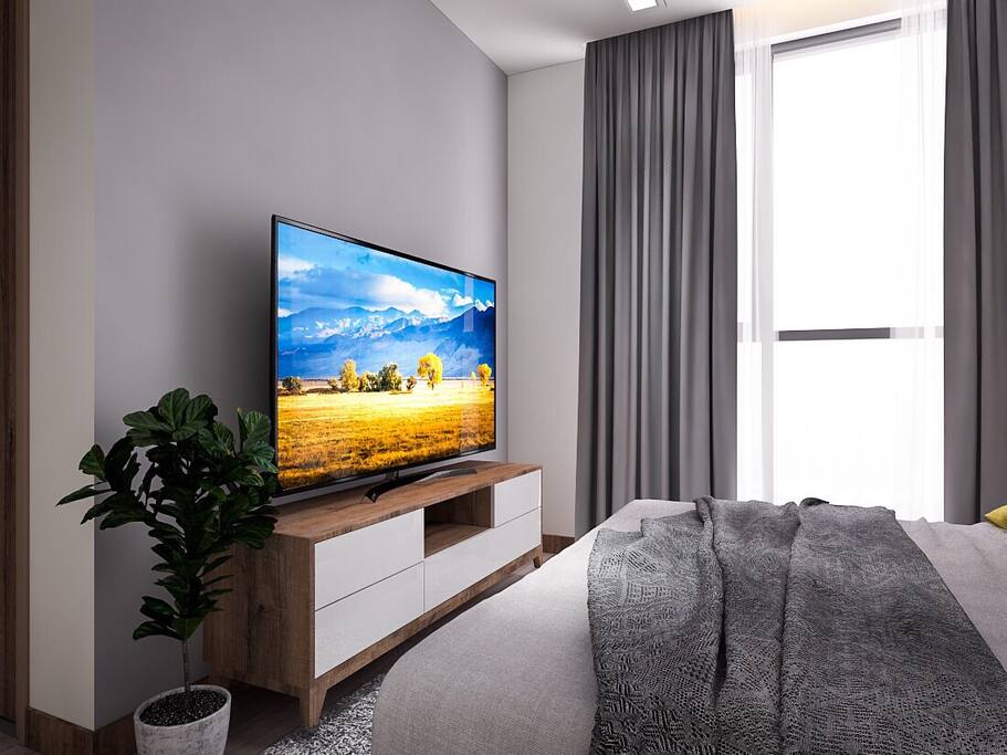 Cable TV in master bedroom