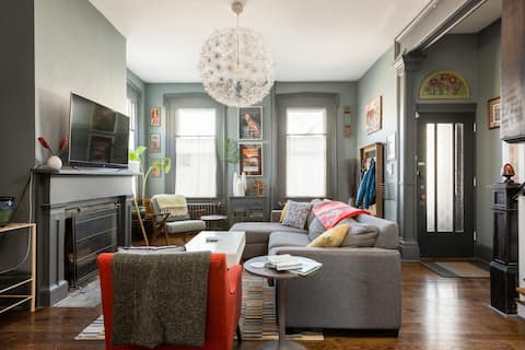 Popular Airbnb listing: Spacious Retreat in the Heart of Hudson in Hudson