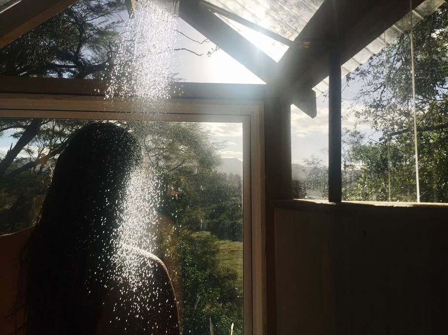 outdoor shower