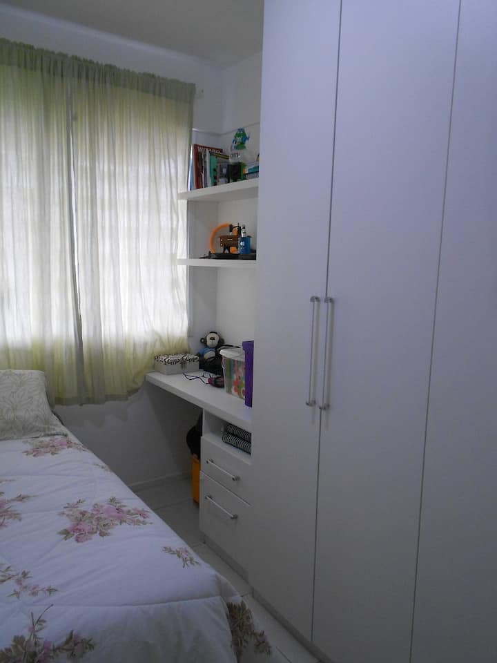 Habitación con aire acondicionado