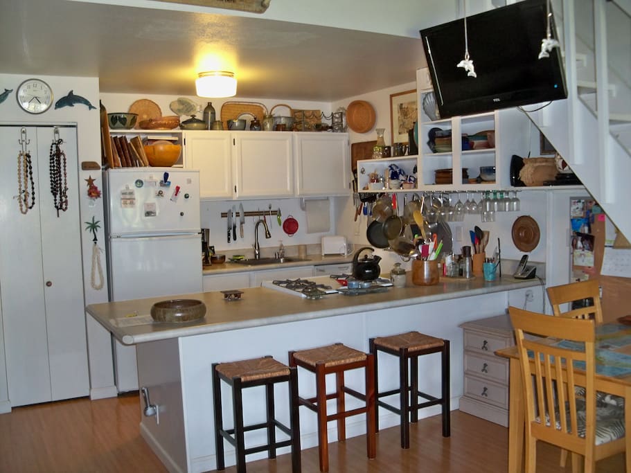 Well equipped kitchen