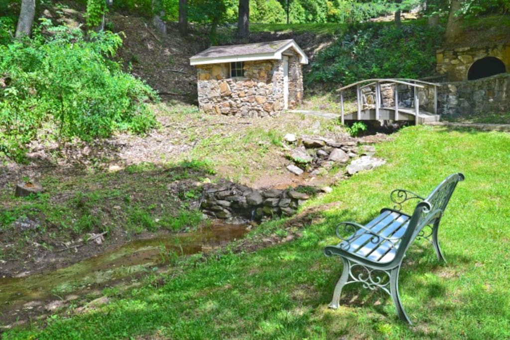 Sit by the stream