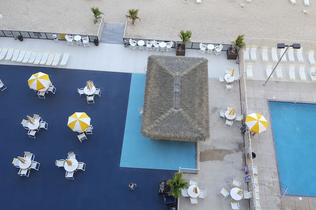 Tiki Bar/Pool Deck/Private Beach