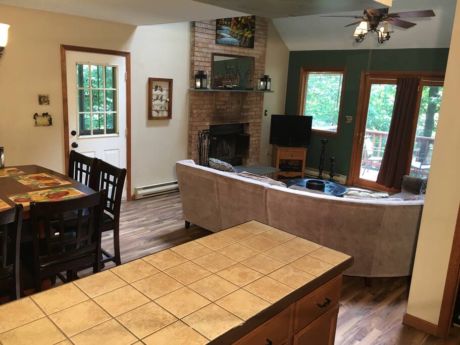 Open Concept Living Area