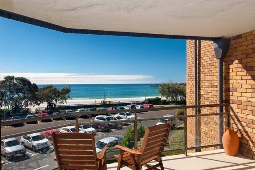 Ocean Views from Balcony