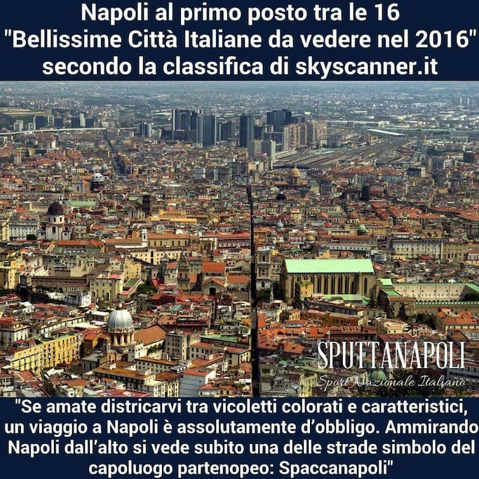 Spacca napoli la via che divide che napoli dove situa l'alloggio