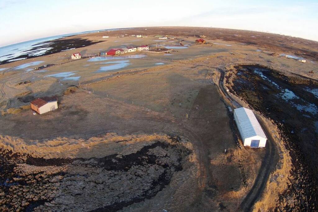 Areal view of our area.