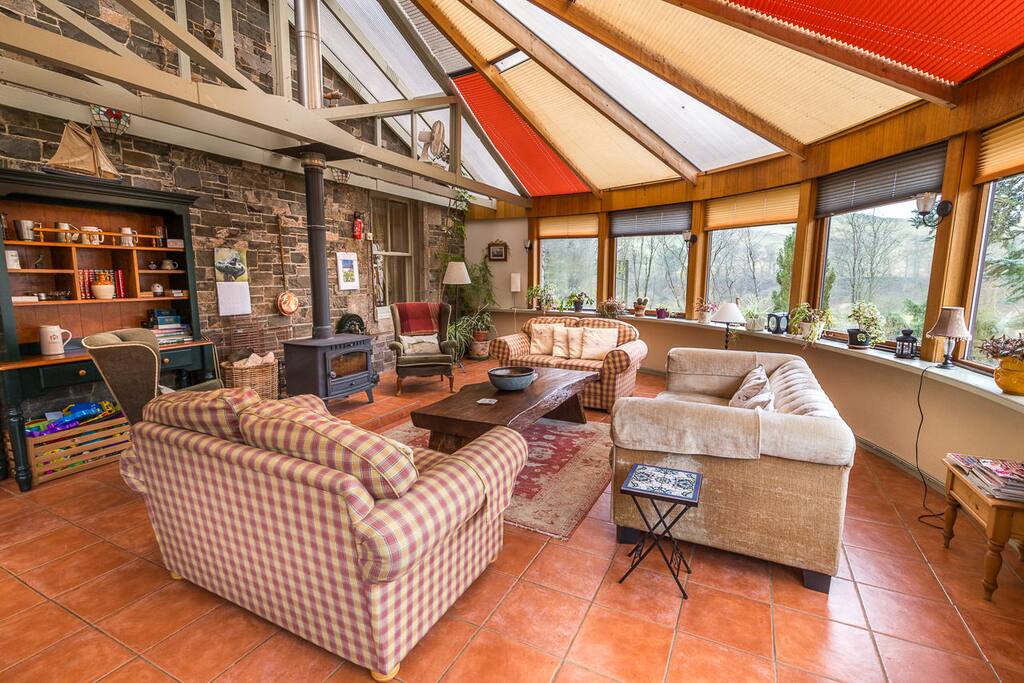 Huge conservatory