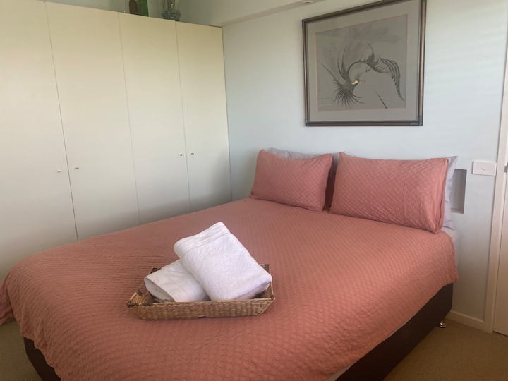 Down stairs bedroom- queen bed 