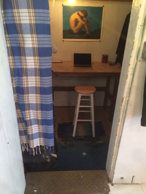The office and walk-in closet.