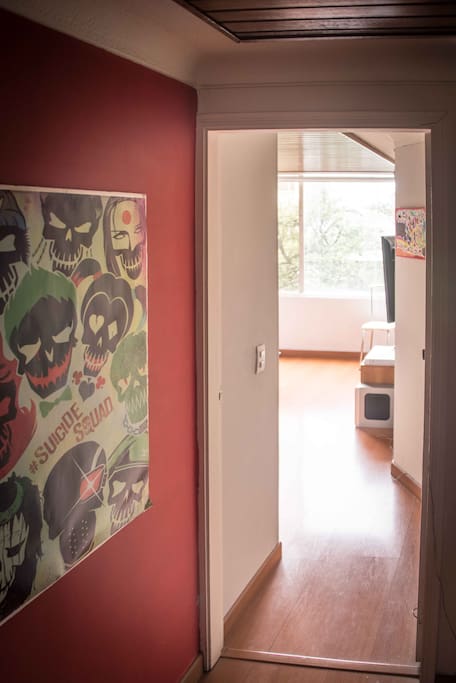Entrada al cuarto / Room entrance