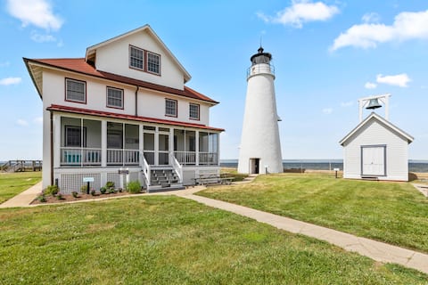 Cove Point Lighthouse Keeper's House- Side A