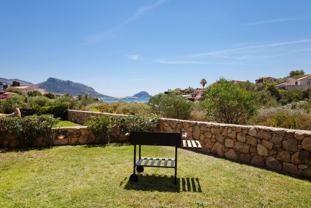 giardino e barbecue