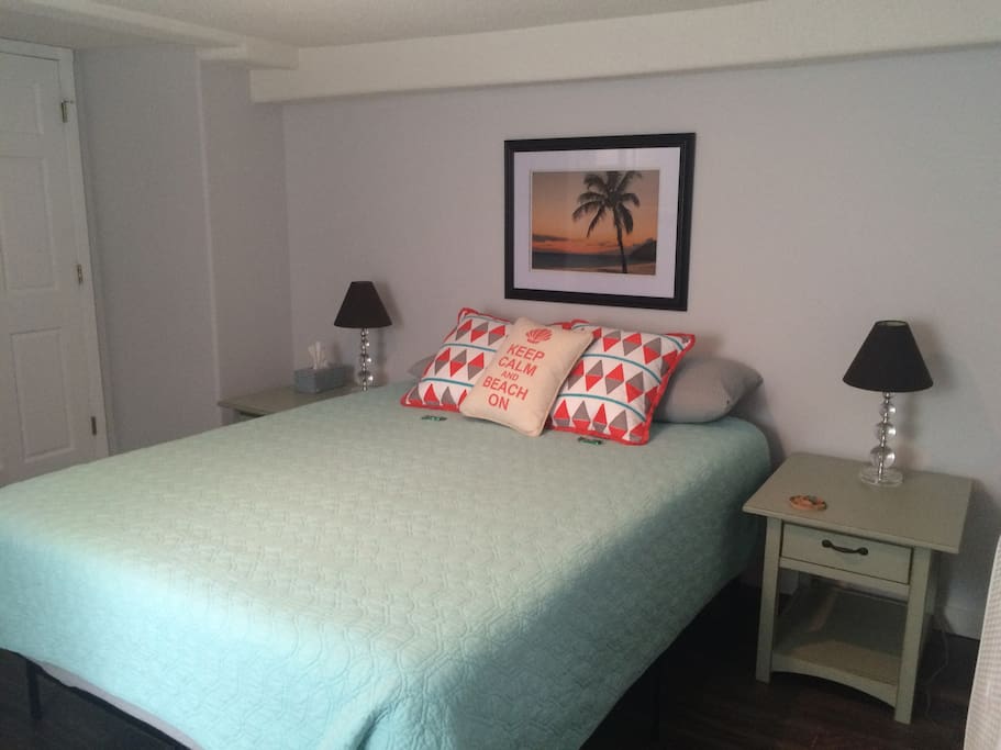 Large Bedroom with full closet and full-sized window!