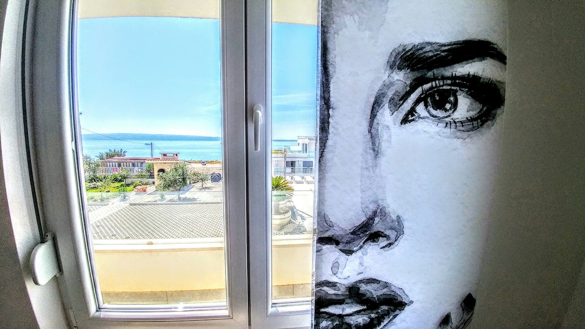 วิวจากห้องนอน 