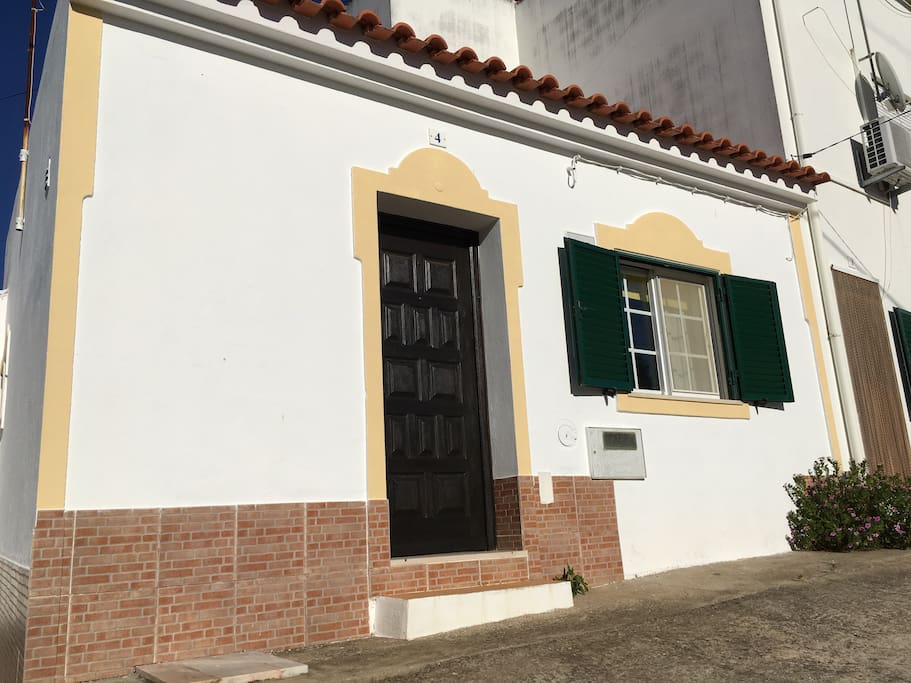 Side view from the house