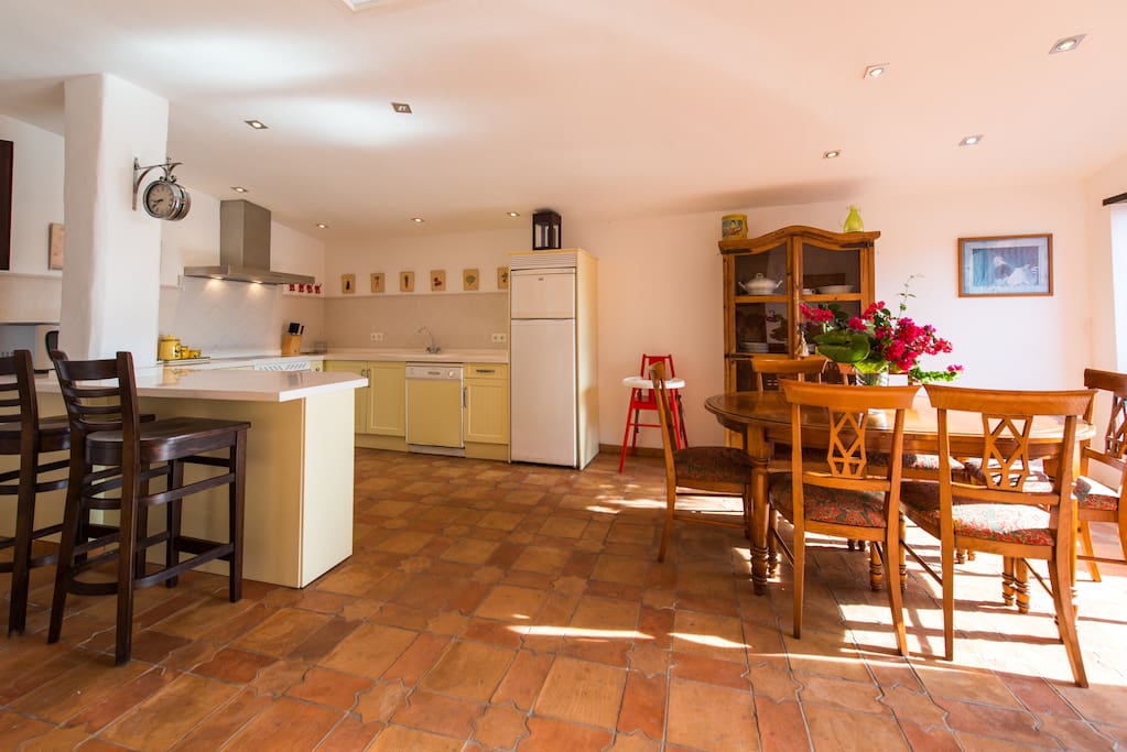 La cocina es fantastica!
