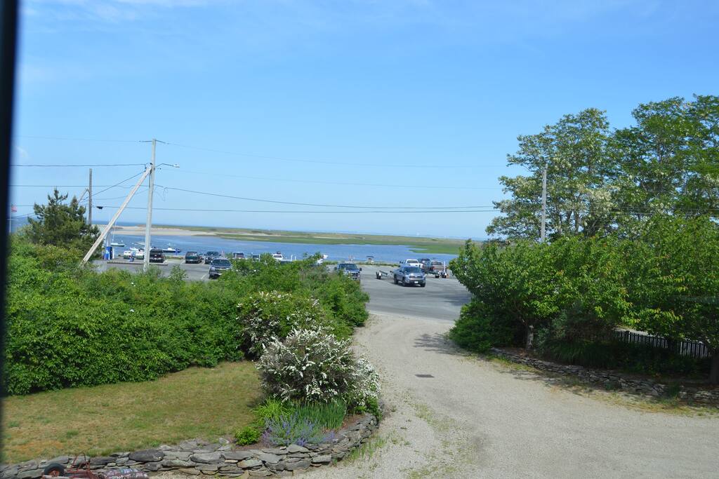 The drive way and your view